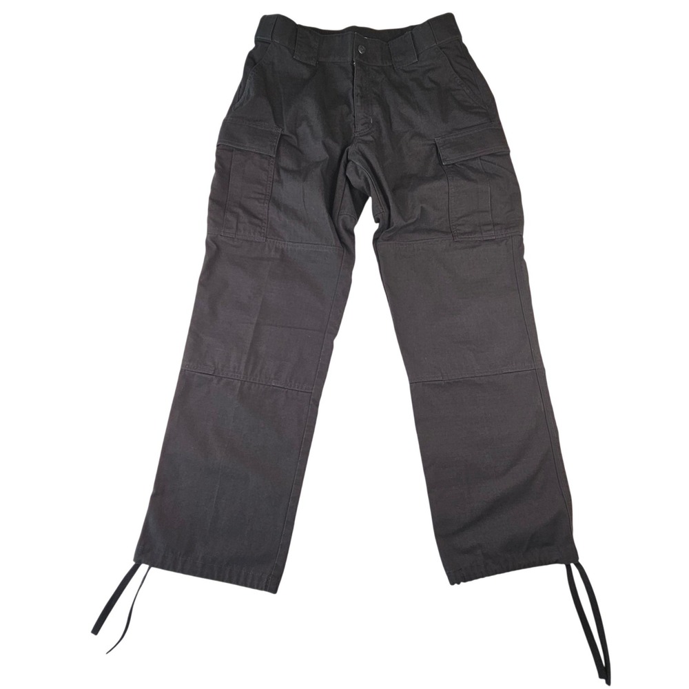 5.11 Tactical Series Womens Black Ripstop Cargo Pants Size 10 Regular TDU Pant